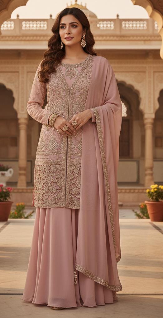 WEDDING FESTIVE OCCASSION PARTY WEAR OUTFIT