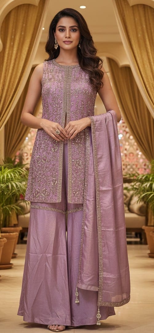 FUNCTIONAL FESTIVE OCCASSION PARTY WEAR OUTFIT