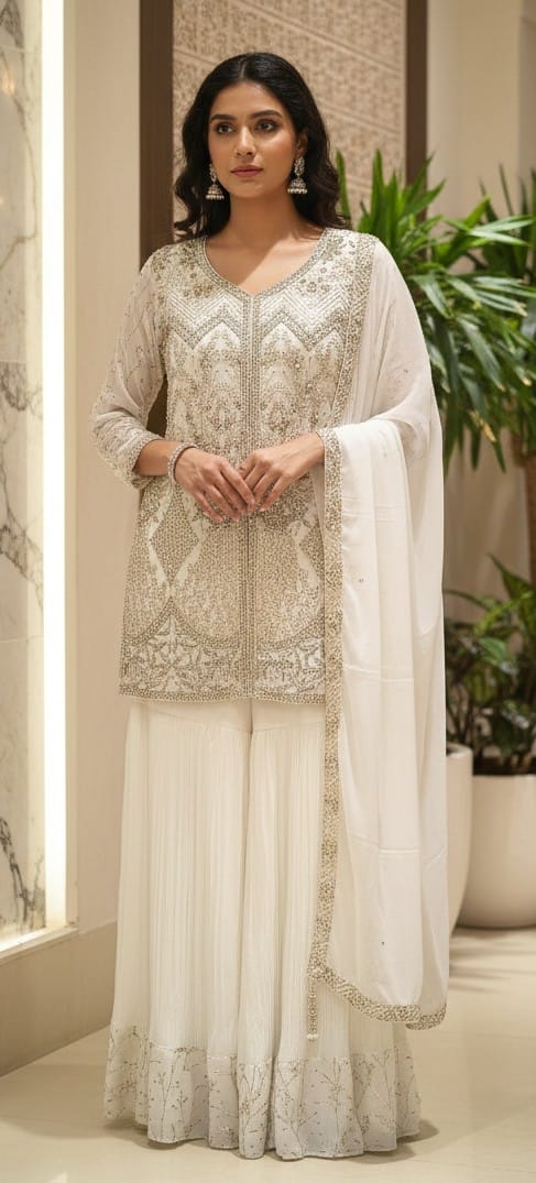 WEDDING RECEPTION FUNCTIONAL PARTY WEAR OUTFIT