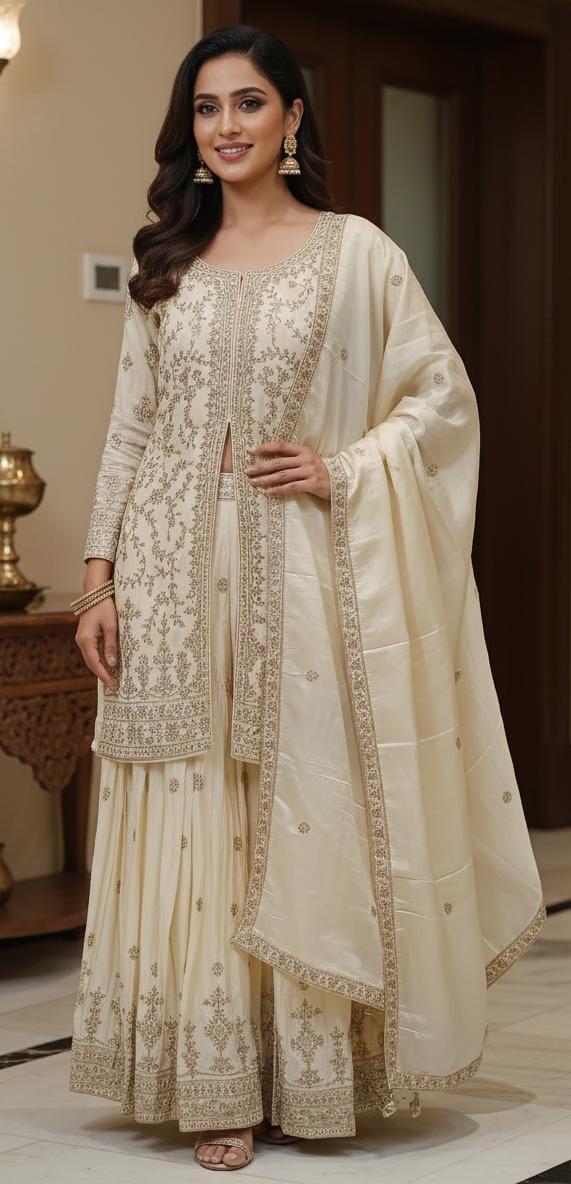 WEDDING EVENING OCCASSION RECEPTION FUNCTIONAL OUTFIT