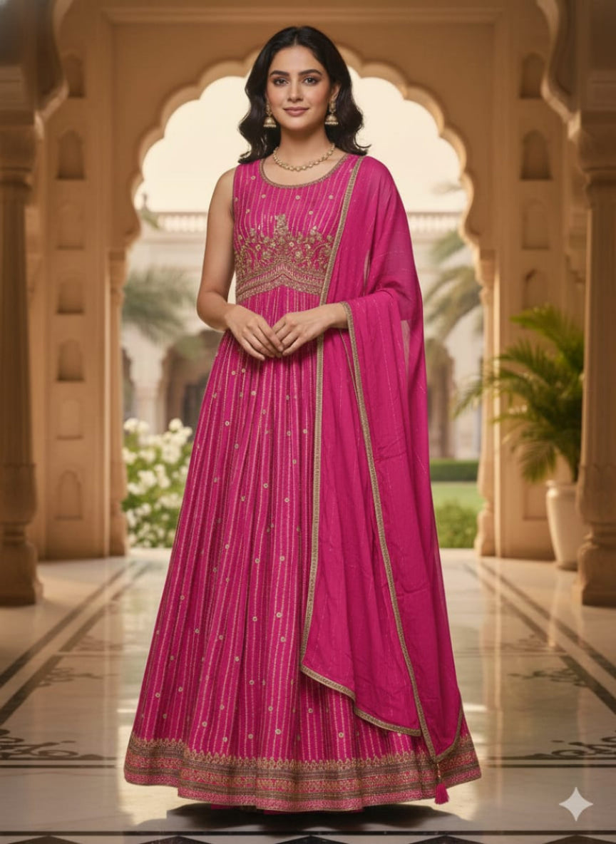 FUNCTIONAL FESTIVE OCCASSION PARTY WEAR OUTFIT
