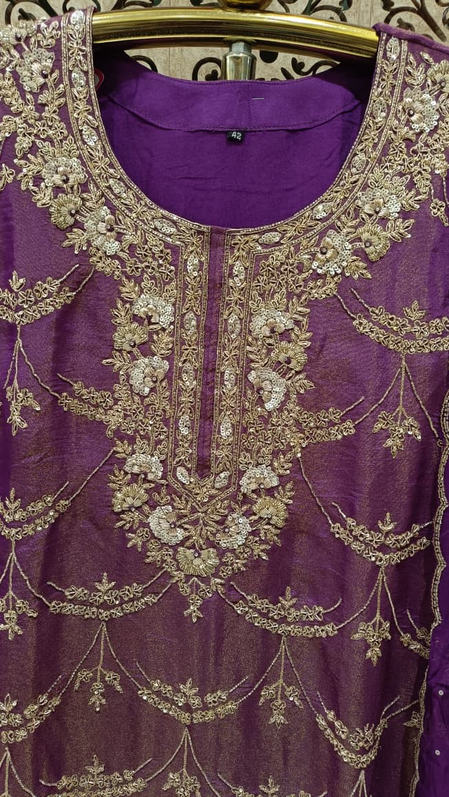 MEHENDI,HALDI SANGEET FUNCTIONAL PARTY WEAR OUTFIT