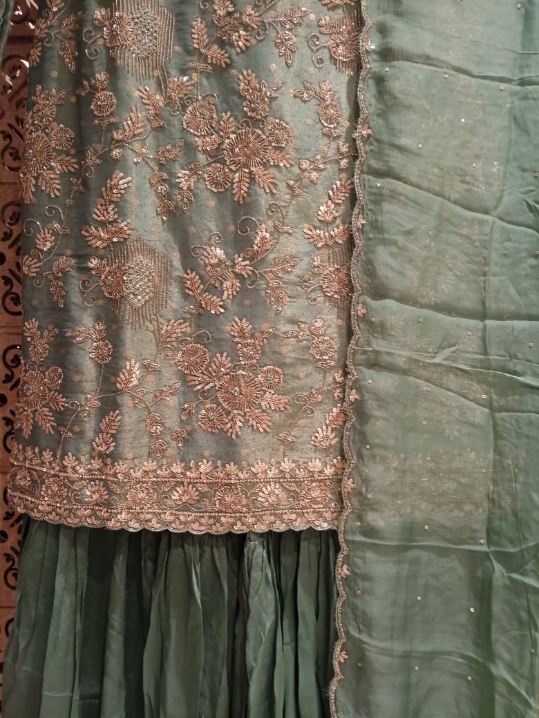 PERFECT FOR FESTIVE OCCASSION PALAZZO SET