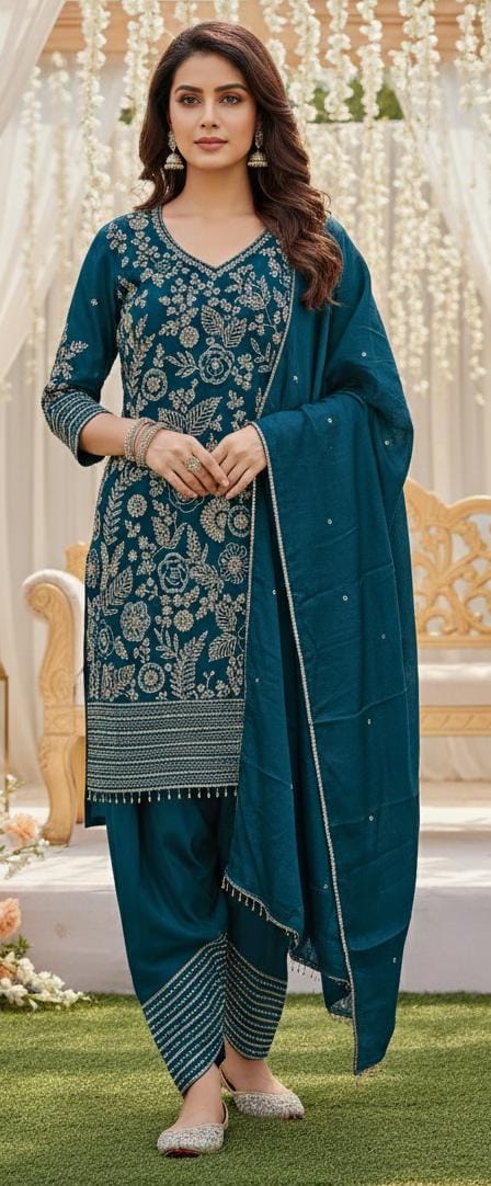 FESTIVE FUNCTIONAL PALAZZO SET