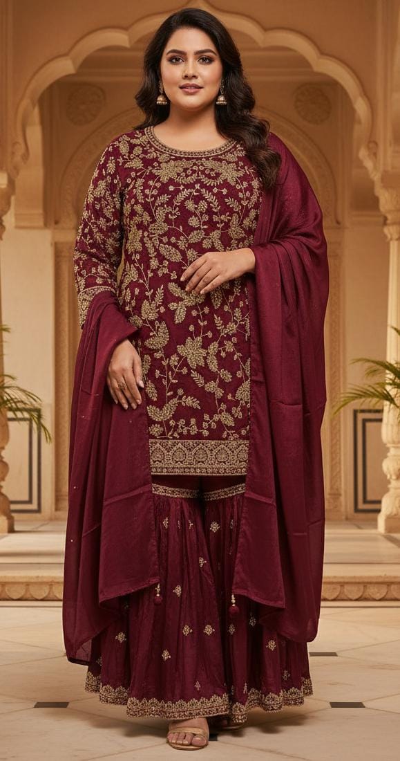 WEDDING,RECEPTION SANGEET PARTY WEAR OUTFIT