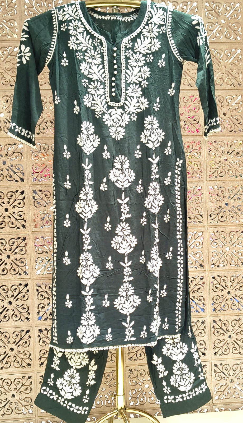 LAKHNAVI FESTIVE CASUAL DAILY WEAR KURTA SET