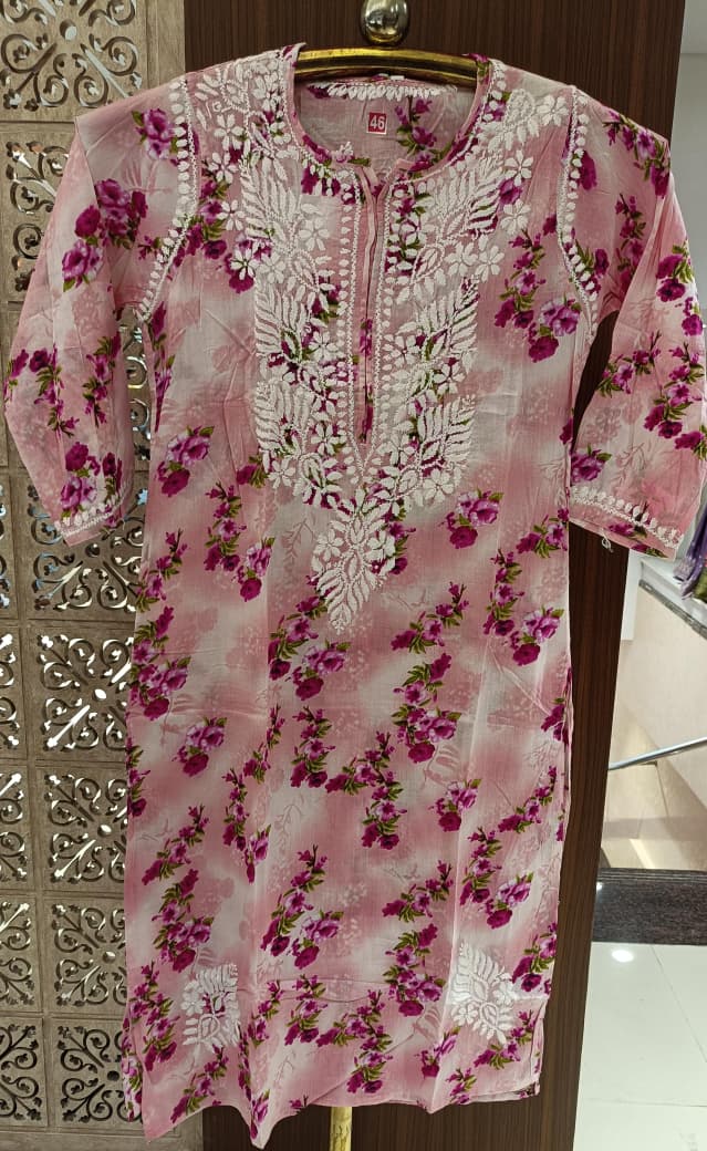 LAKHNAVI CASUAL DAILY WEAR KURTA