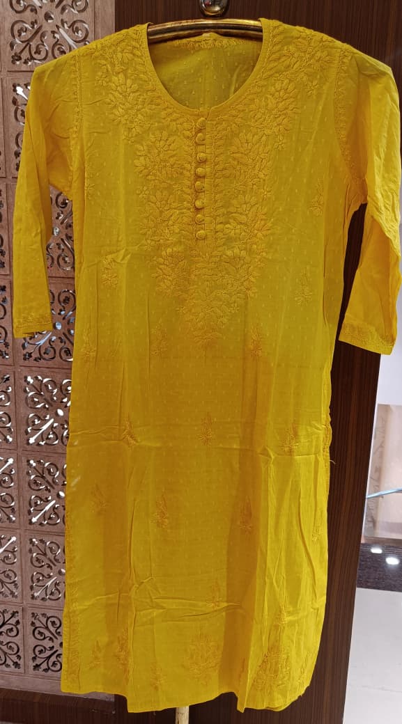 DAILY WEAR LAKHNAVI KURTI