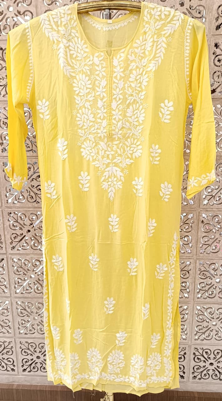 CASUAL DAILY WEAR LAKHNAVI KURTA