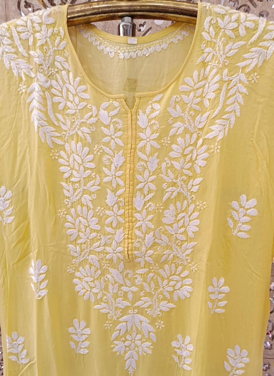 CASUAL DAILY WEAR LAKHNAVI KURTA