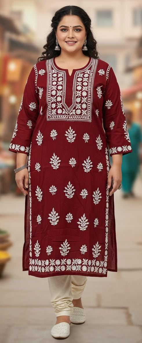DAILY WEAR LAKHNAVI KURTA