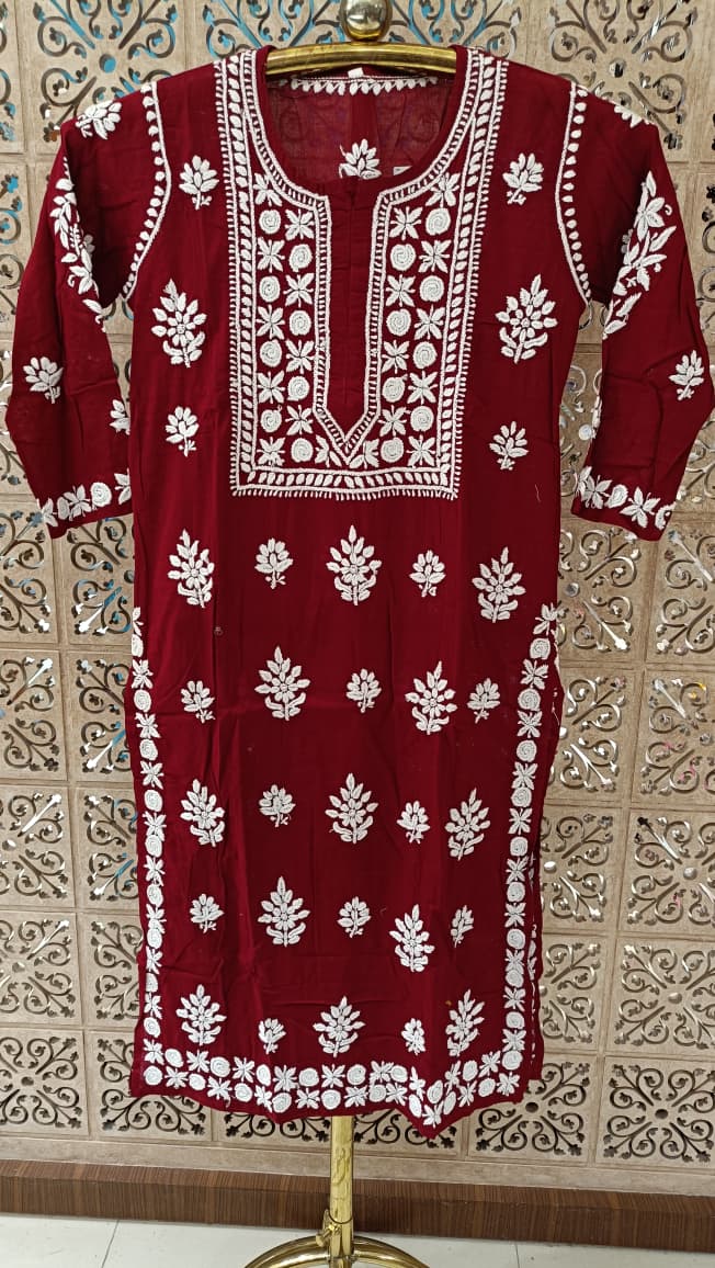 DAILY WEAR LAKHNAVI KURTA