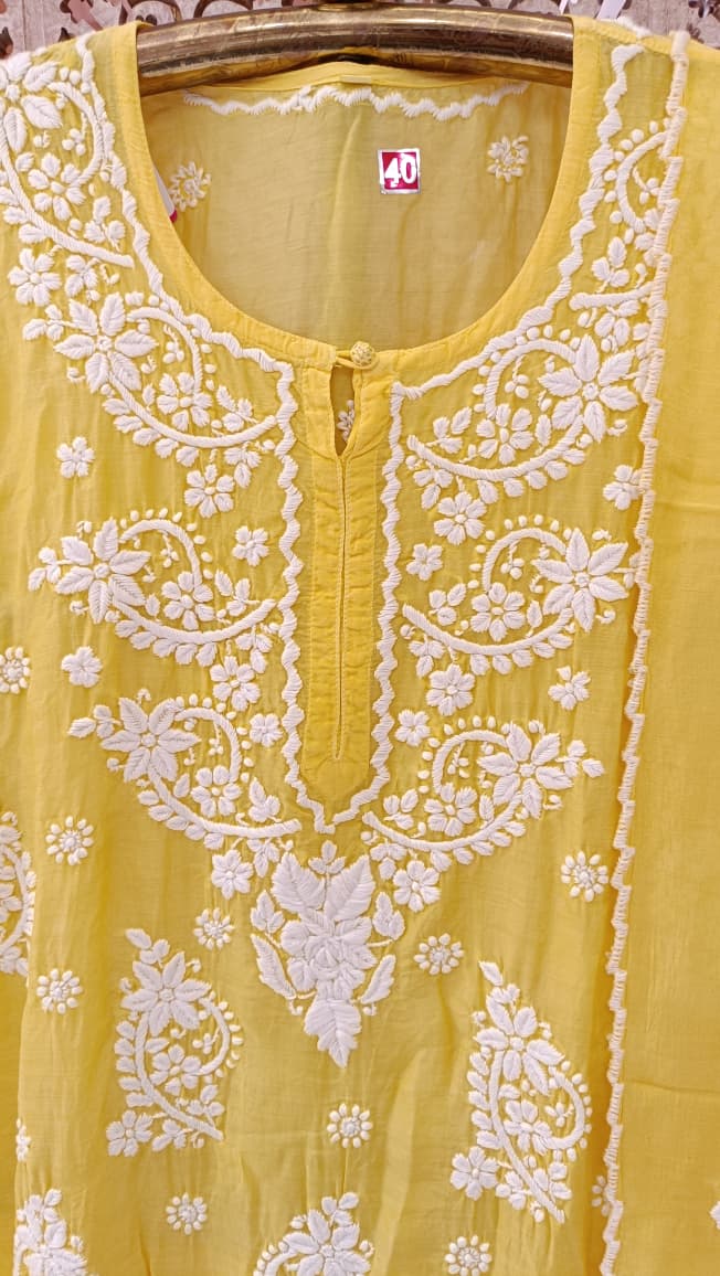 DAILY WEAR LAKHNAVI KURTA SET