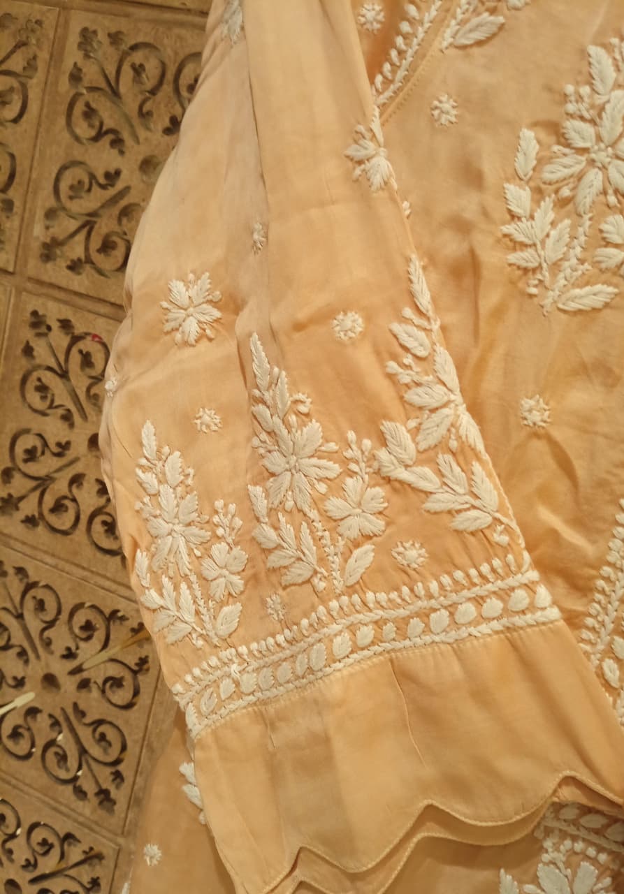 DAILY WEAR LAKHNAVI KURTA SET