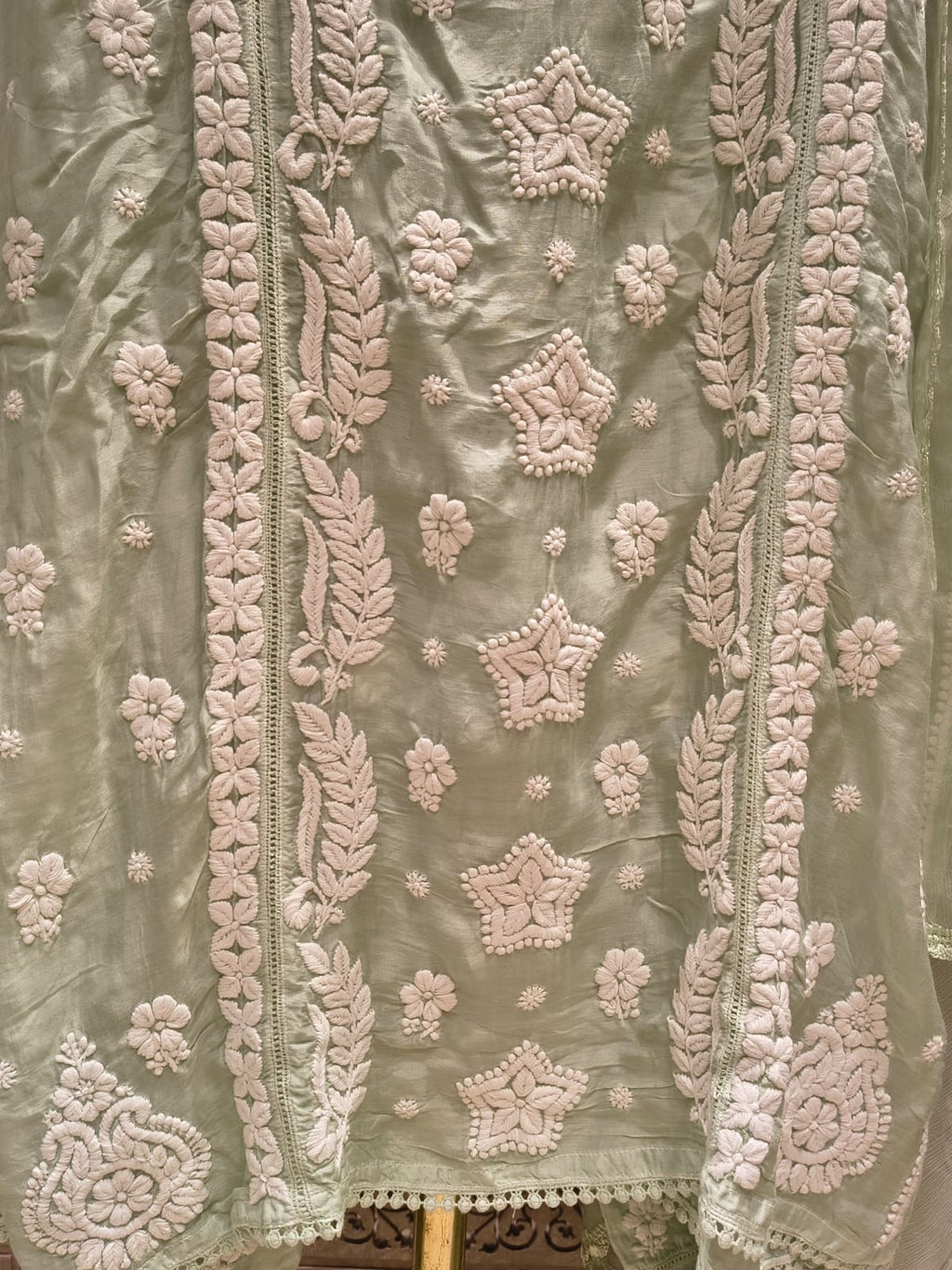 CASUAL DAILY WEAR LAKHNAVI KURTA SET