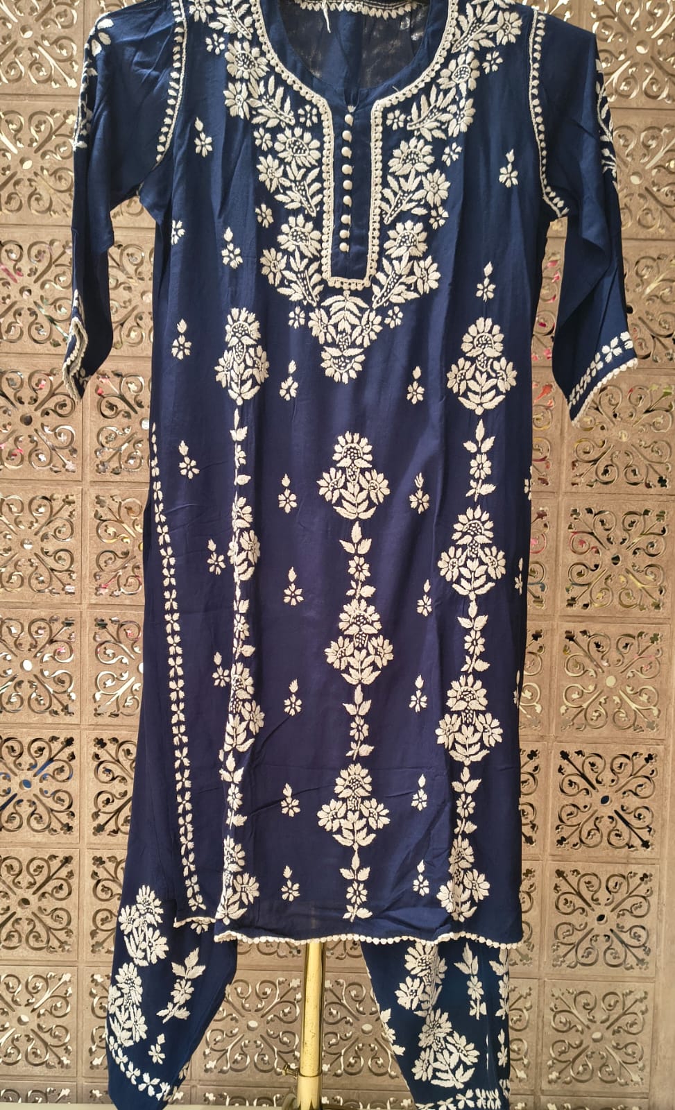 DAILY WEAR CASUAL LAKHNAVI KURTA SET