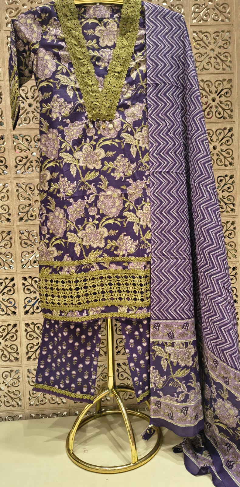 FARSI LOOK SEMI OCCASSION DAILY WEAR KURTA SET