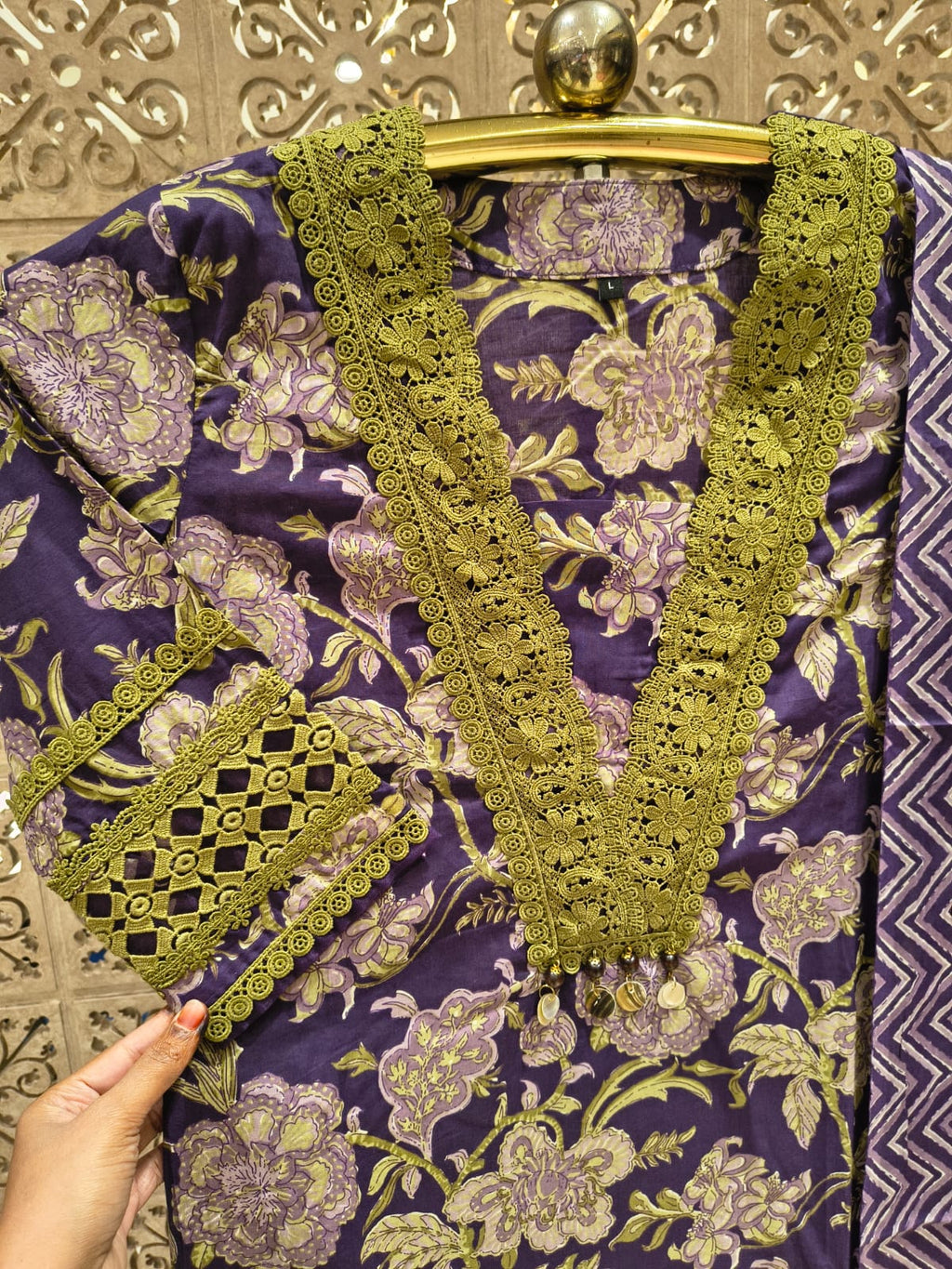 FARSI LOOK SEMI OCCASSION DAILY WEAR KURTA SET