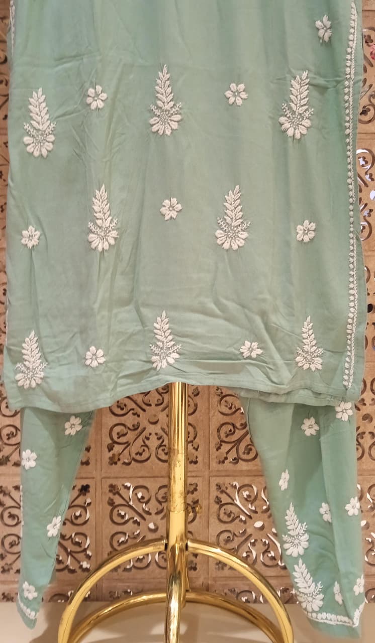 DAILY WEAR LAKHNAVI KURTA SET