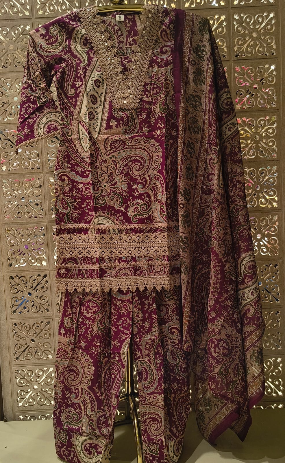 FARSI SALWAR CASUAL WEAR OUTFIT