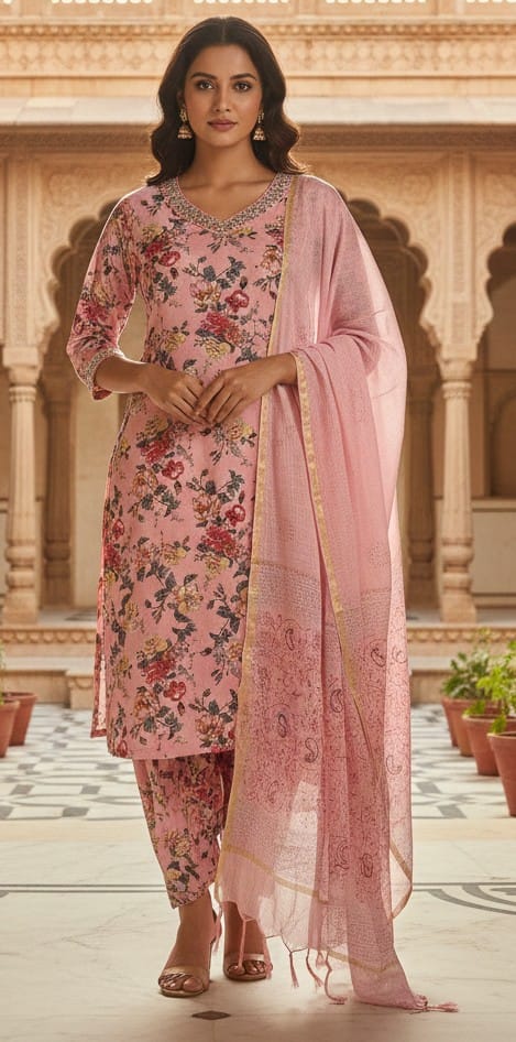 DAILY WEAR CASUAL KURTA SET