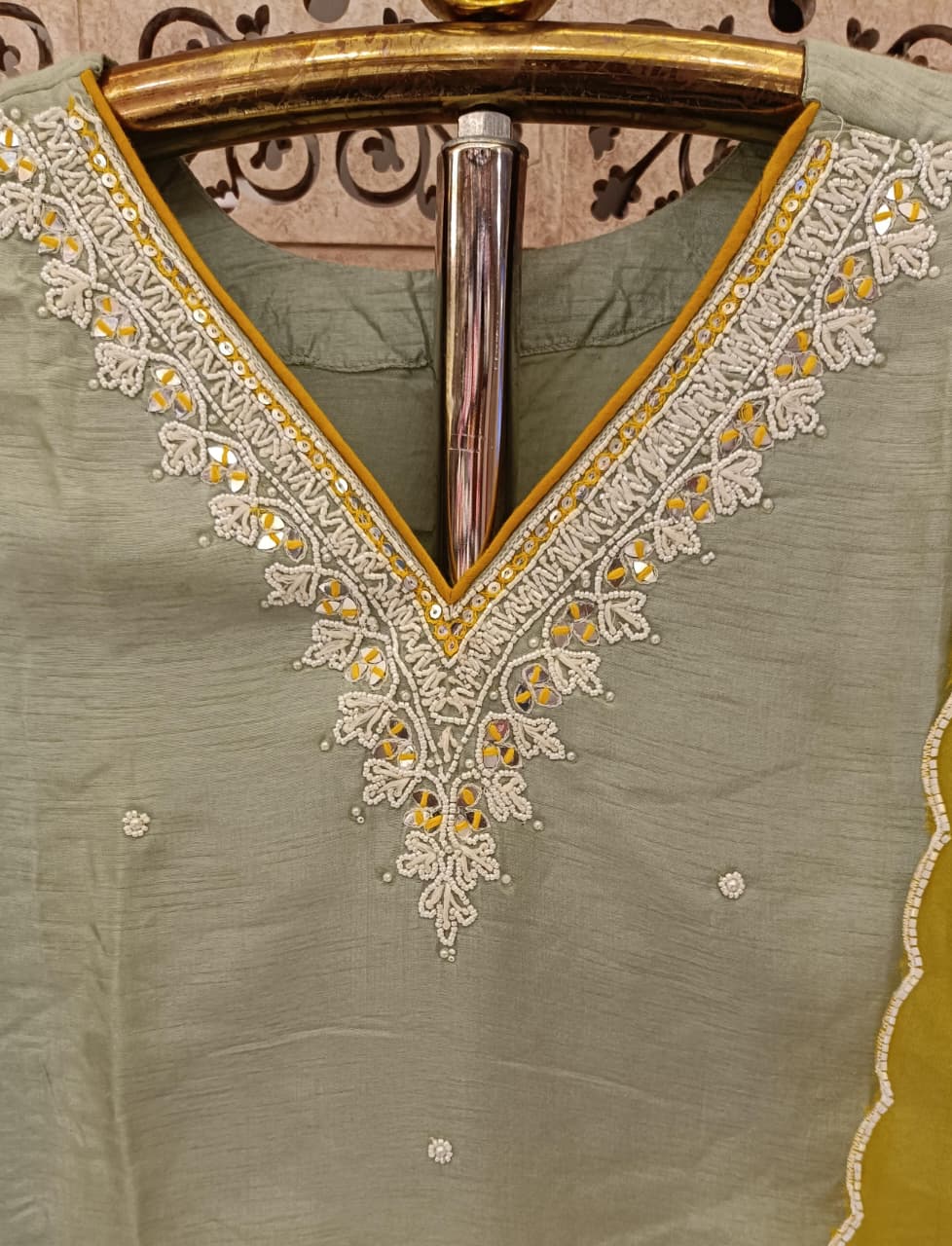 EVENING OUTING SEMI OCCASSION KURTA SET