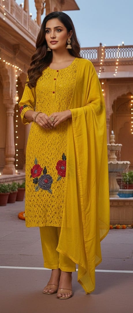 DAILY WEAR CASUAL KURTA SET