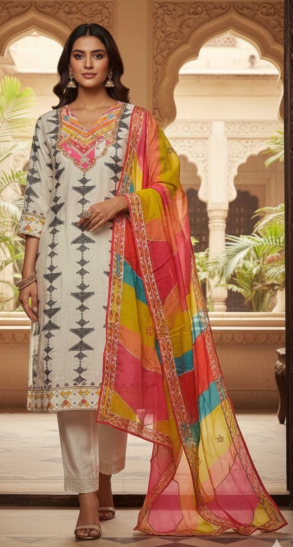 DAILY CASUAL WEAR KURTA SET