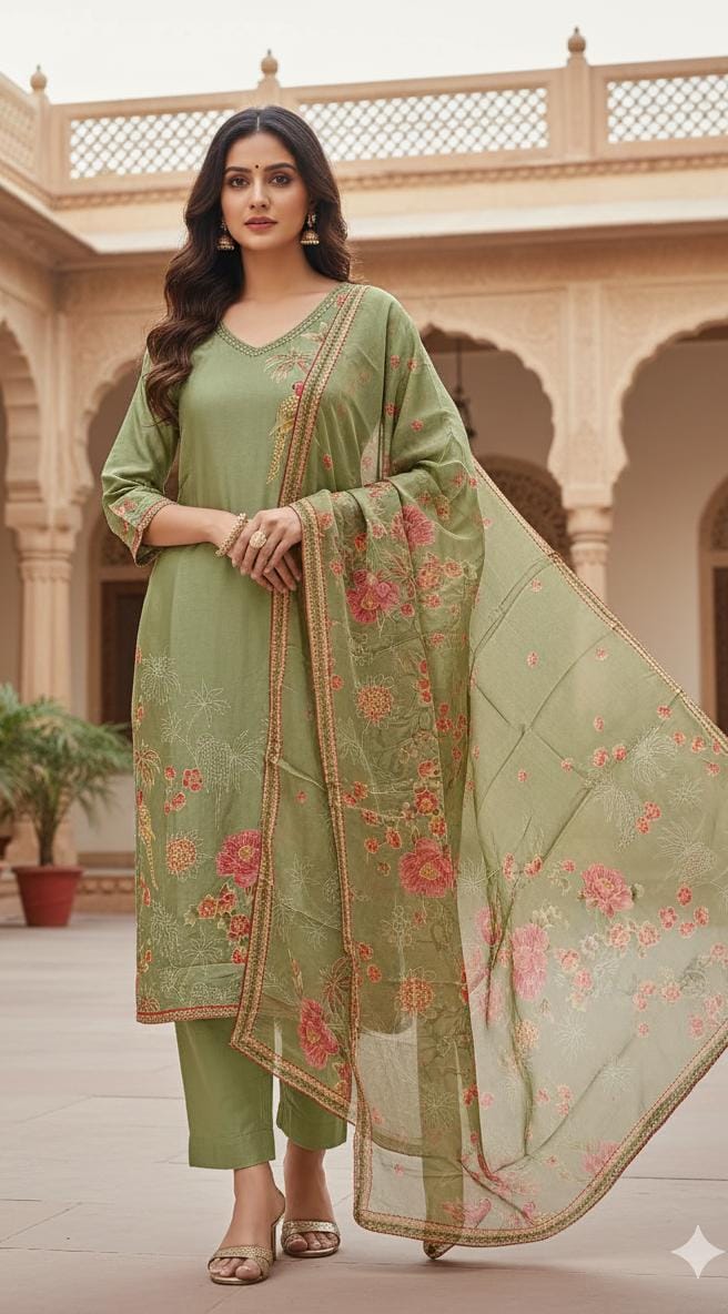 SEMI OCCASSION KURTA SET