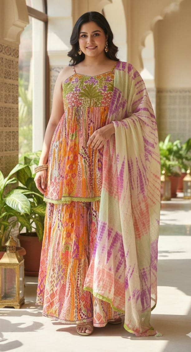 SEMI OCCASSION KURTA SET
