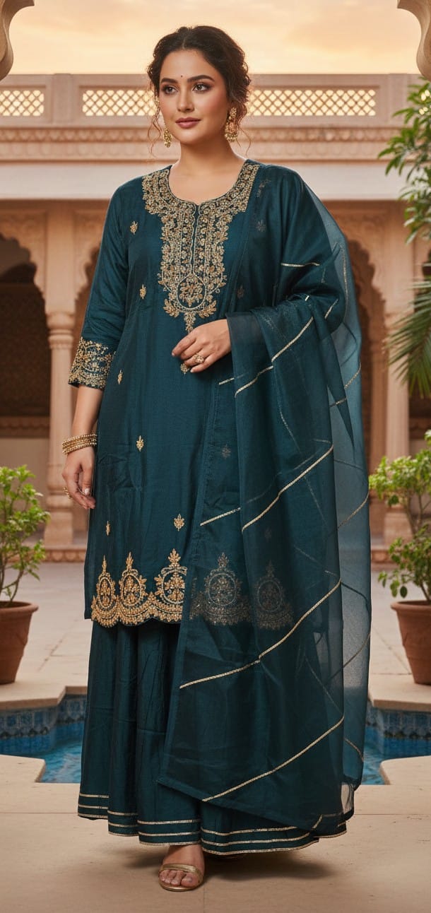 FESTIVE OCASSION PARTY WEAR OUTFIT