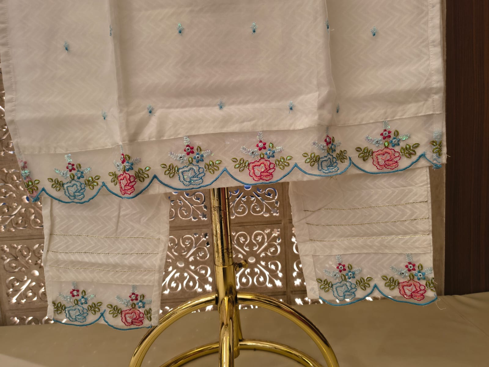 SEMI FESTIVE WEAR KURTA SET