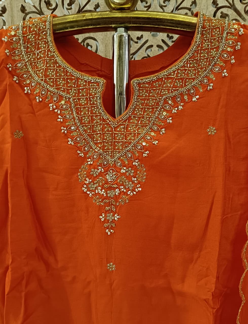 SEMI FESTIVE WEAR KURTA SET