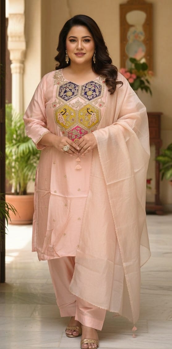 SEMI OCCASSION KURTA SET