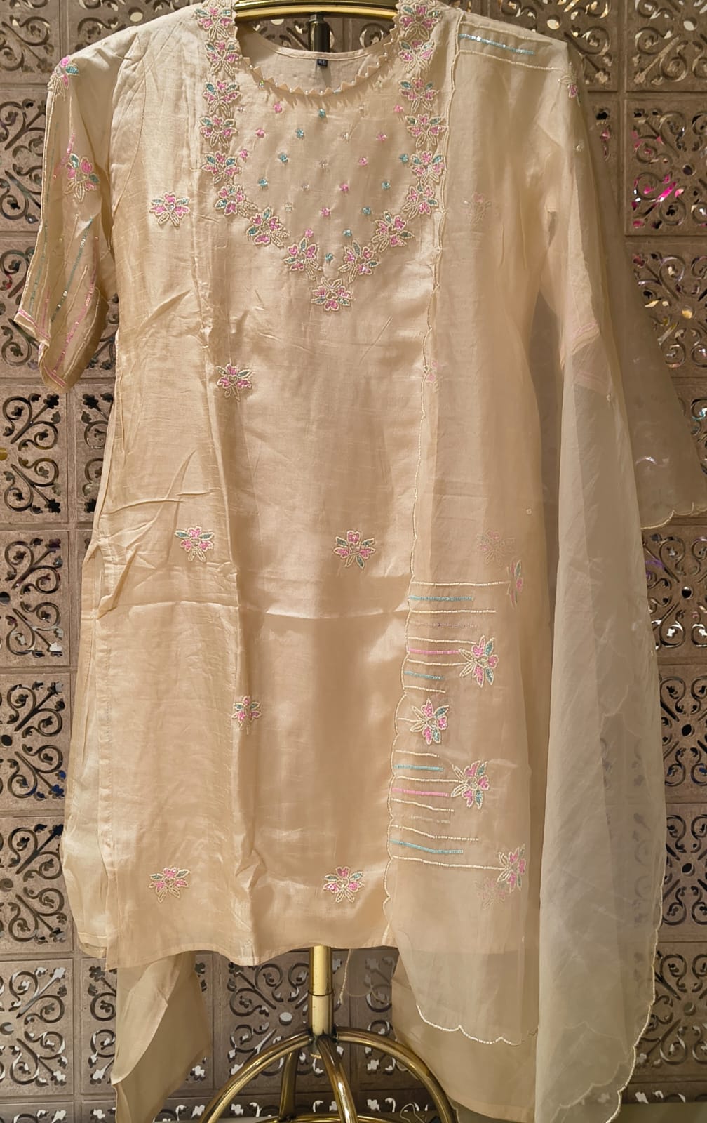 SEMI OCCASSION DAILY WEAR KURTA SET