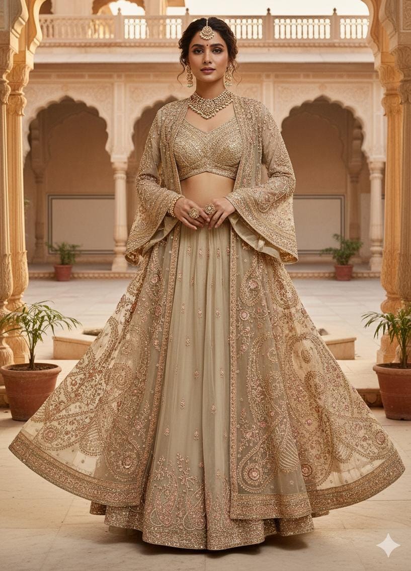 WEDDING,RECEPTION PARTY WEAR FUNCTIONAL WEAR OUTFIT