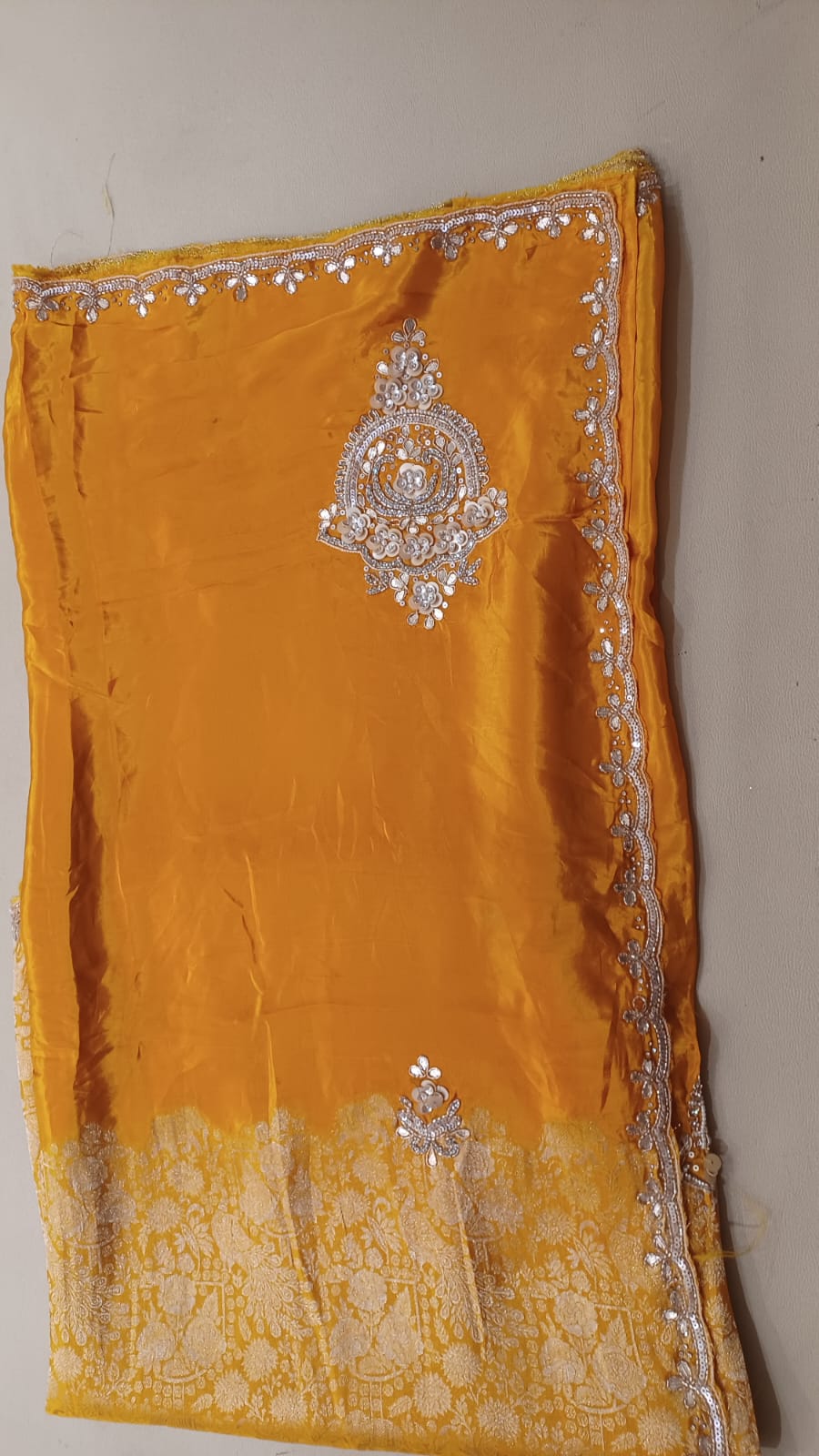 HALDI,MEHENDI FUNCTIONAL PARTY WEAR SAREE