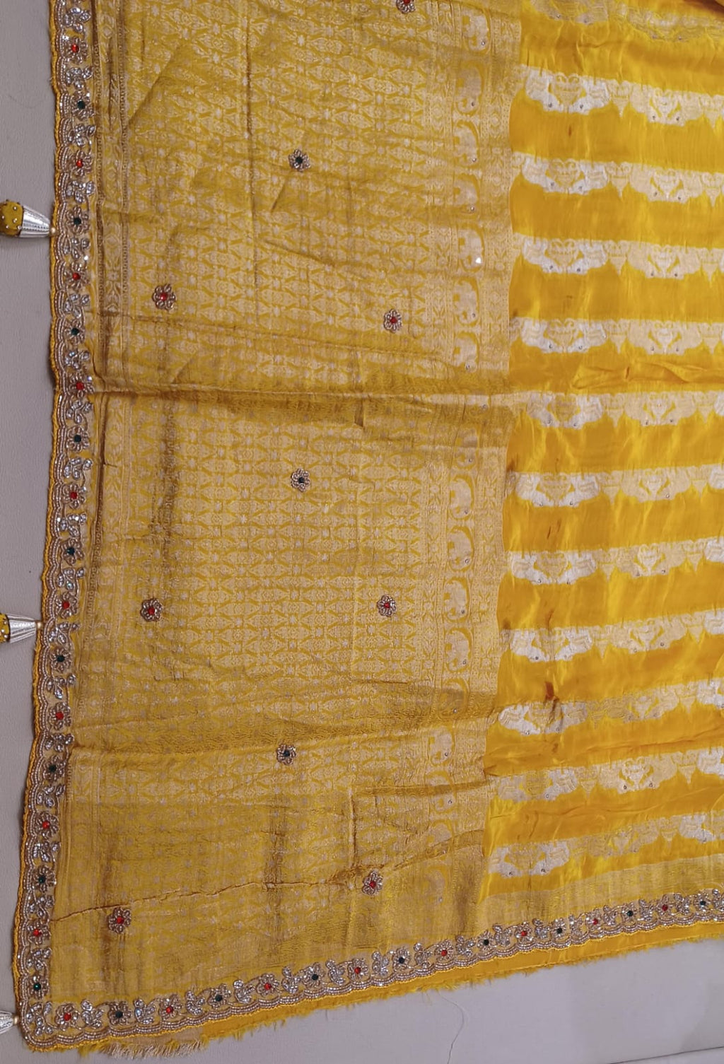 HALDI,MEHENDI FUNCTIONAL PARTY WEAR SAREE
