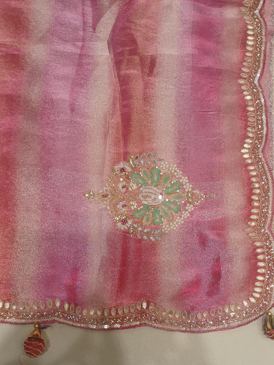 WEDDING RECEPTION FUNCTIONAL PARTY WEAR SAREE