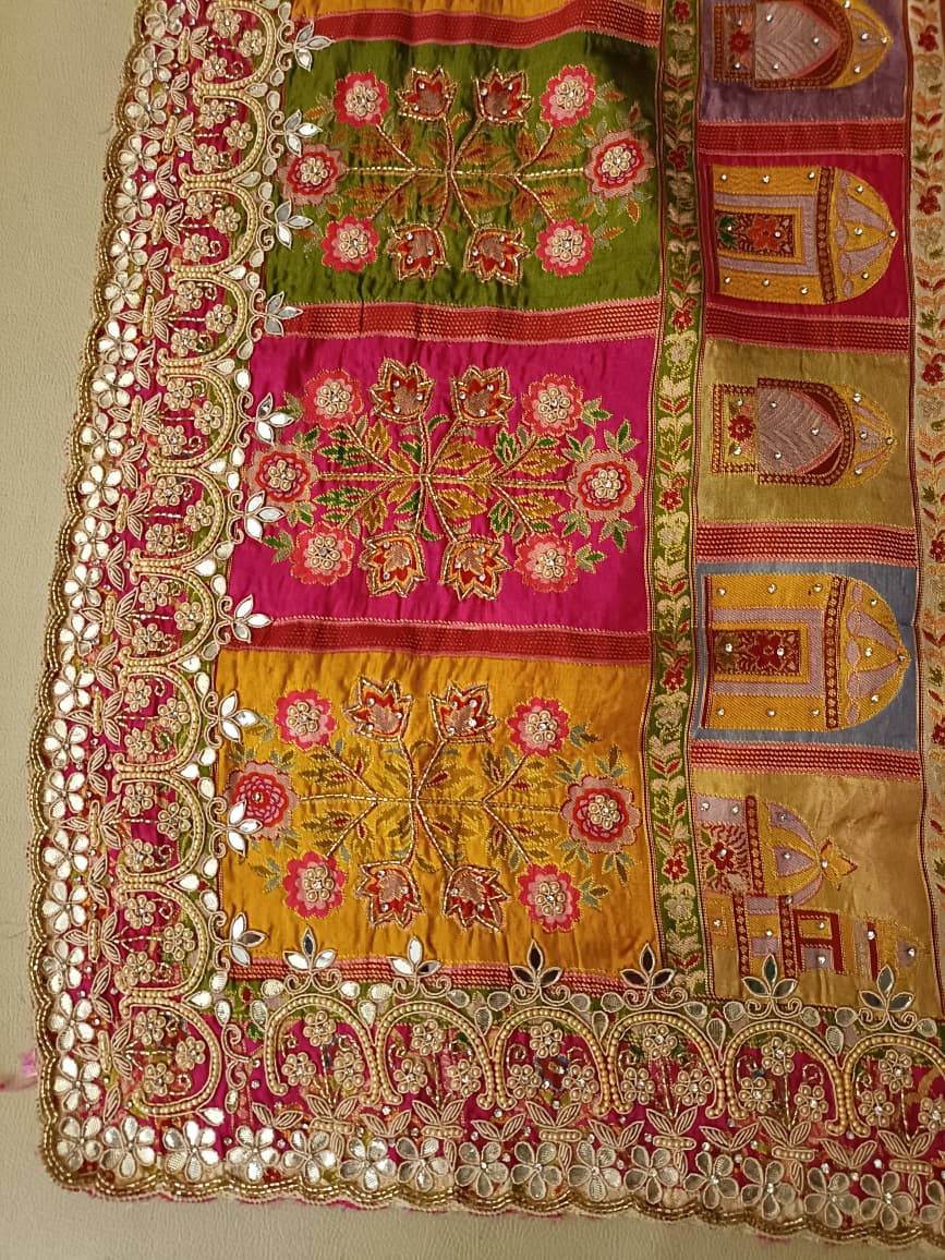 ENAGEMENT,WEDDING RECEPTION LOOK PARTY WEAR SAREE