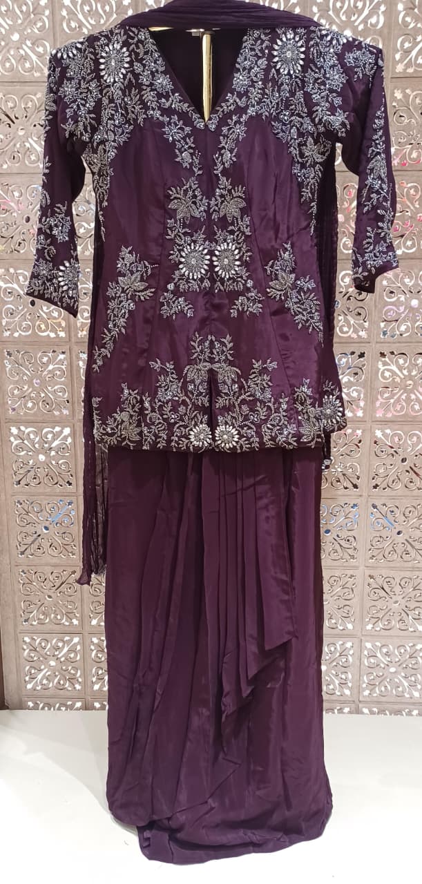 COCKTAIL,MEHENDI FESTIVE OCCASSION PARTY WEAR OUTFIT