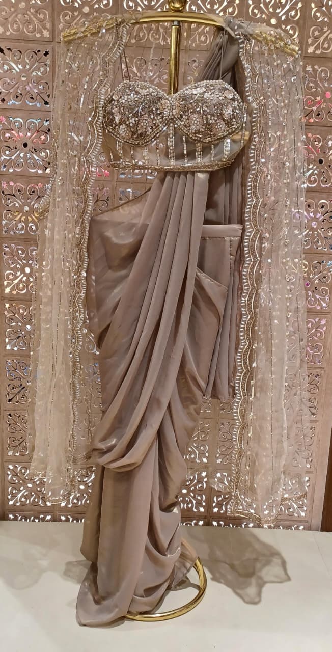 WEDDING,RECEPTION FUNCTIONAL PARTY WEAR OUTFIT