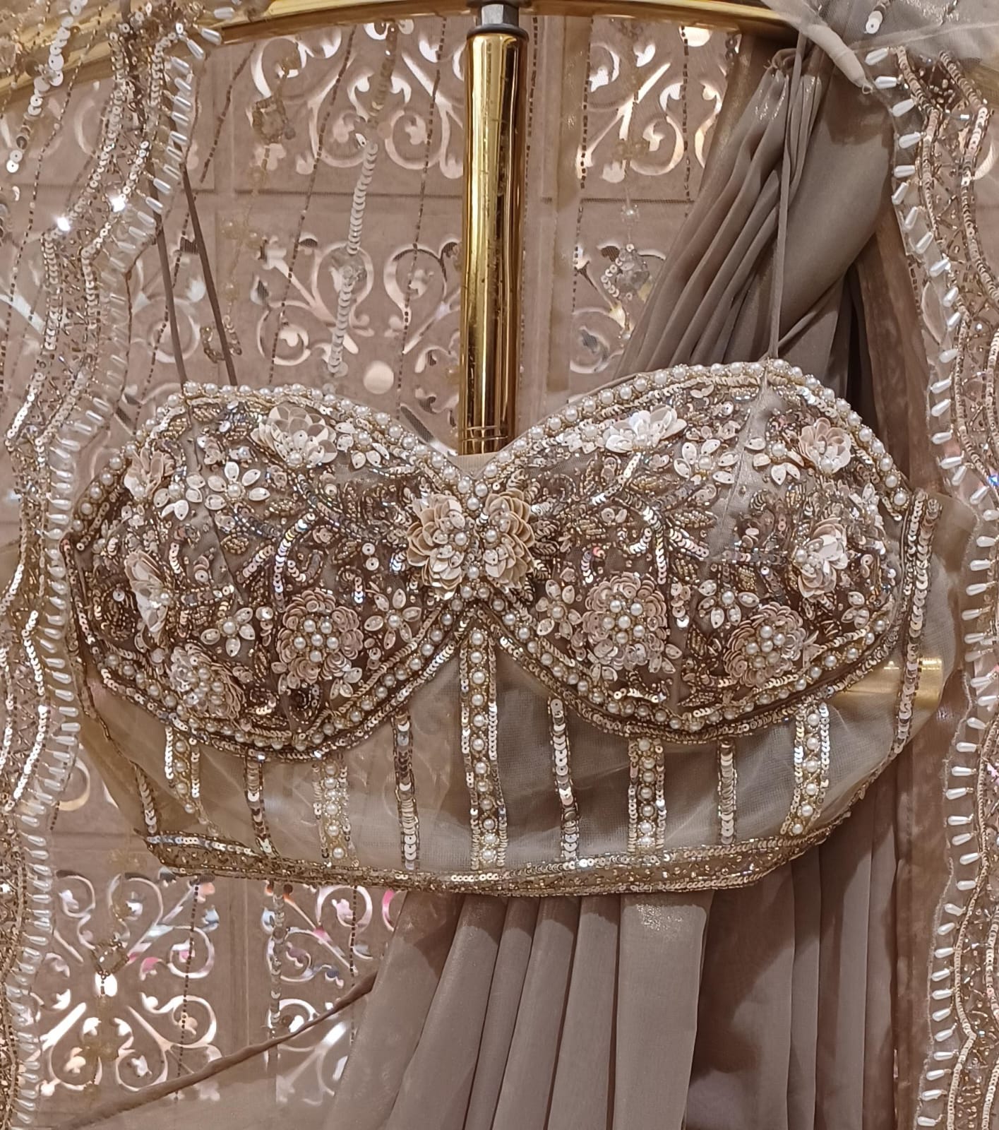 WEDDING,RECEPTION FUNCTIONAL PARTY WEAR OUTFIT