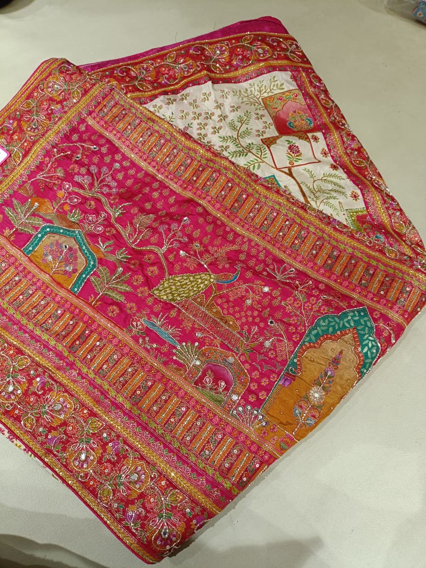 WEDDING,RECEPTION FUNCTIONAL PARTY WEAR SAREE