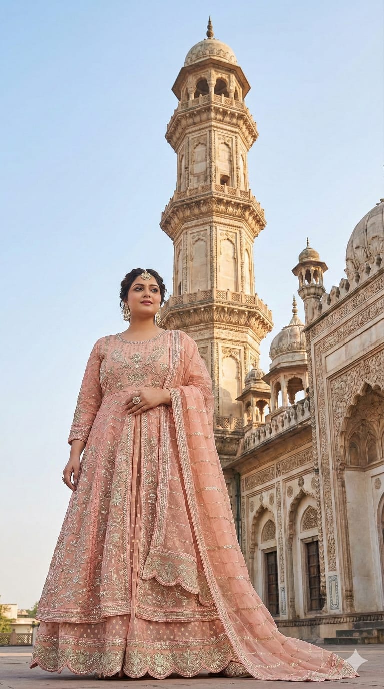 PAKISTANI FRONT CUT STYLE OUTFIT