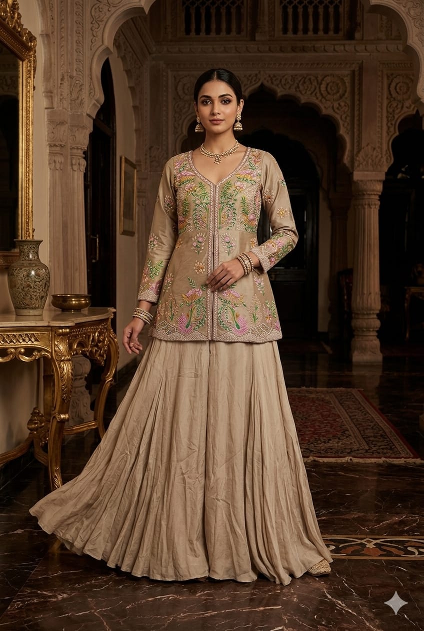 FESTIVE FUNCTIONAL PARTY WEAR OUTFIT