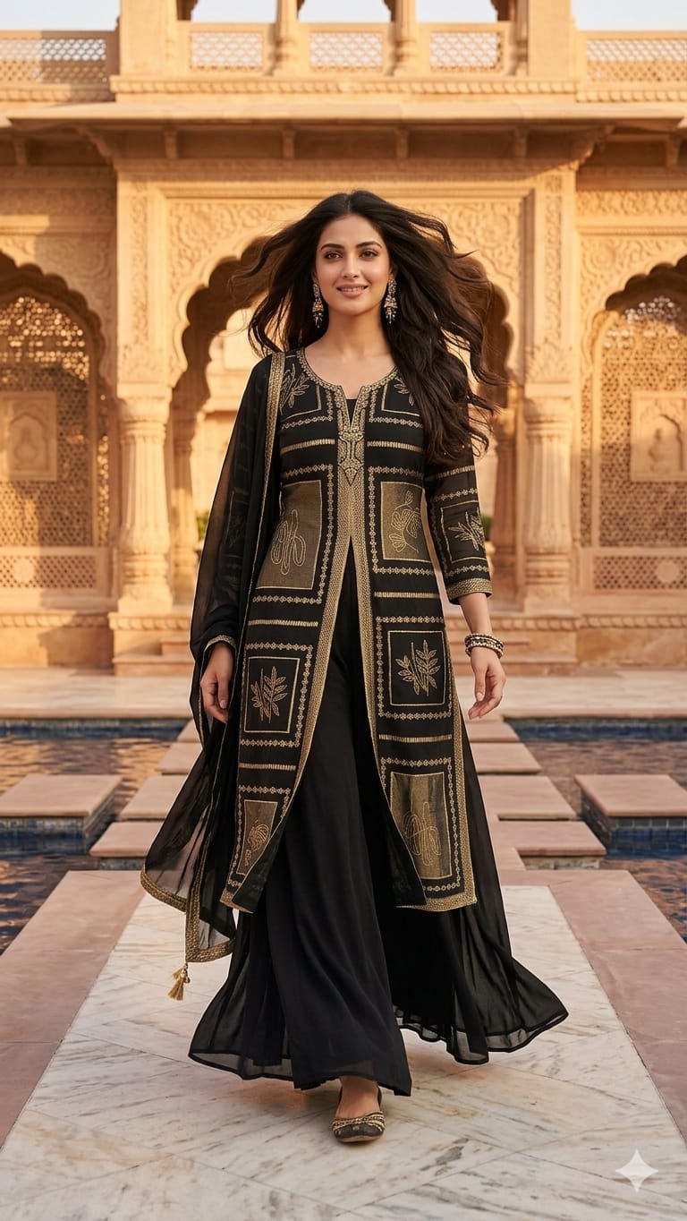 PARTY WEAR  FESTIVE OCCASSION OUTFIT