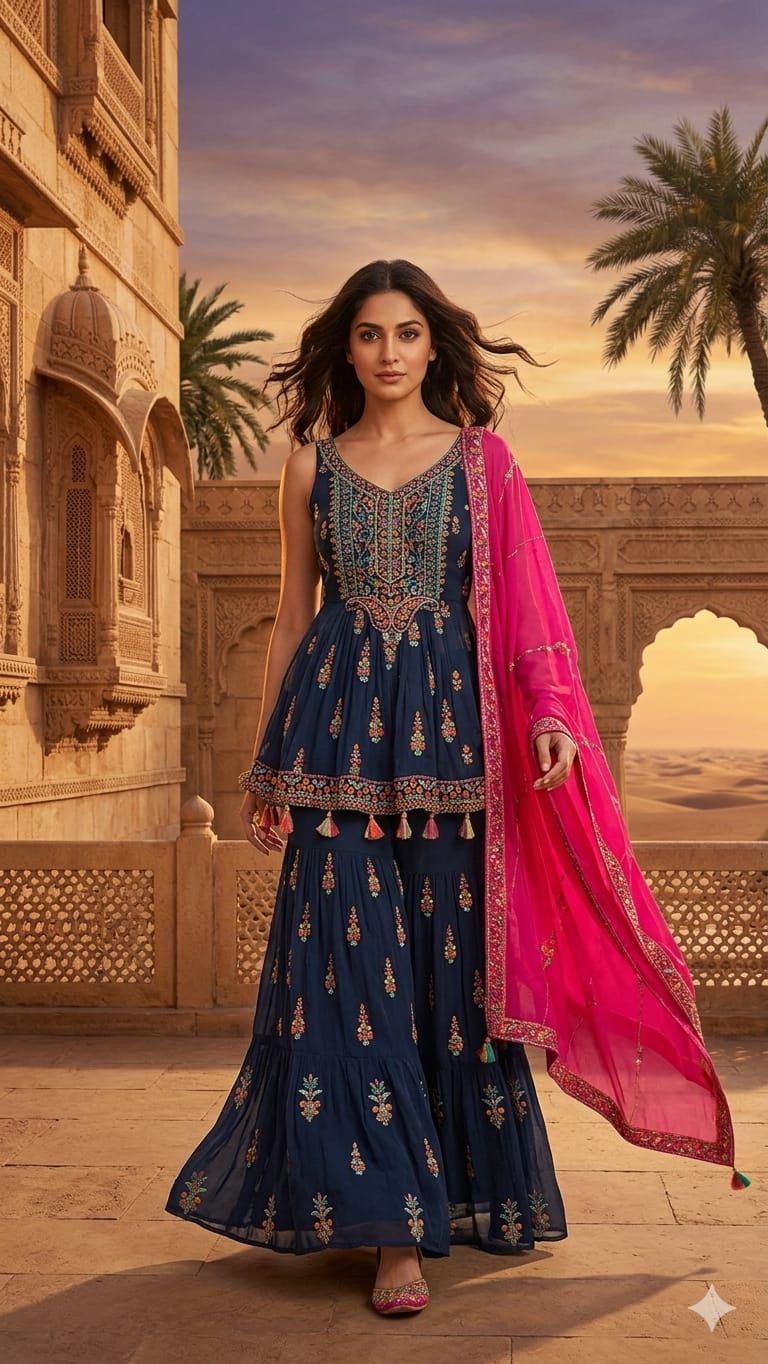 FESTIVE OCCASSION PARTY WEAR OUTFIT