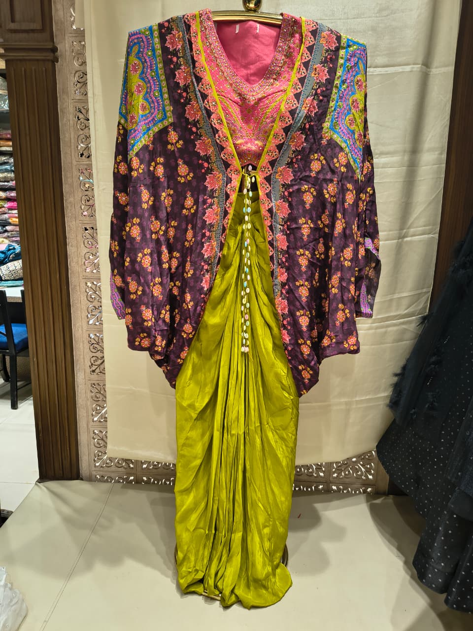 INDO-WESTERN FESTIVE OCCASSION PARTY WEAR OUTFIT