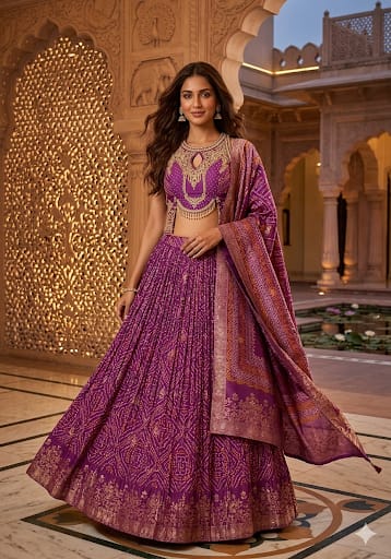 WEDDING,RECEPTION FUNCTIONAL PARTY WEAR OUTFIT